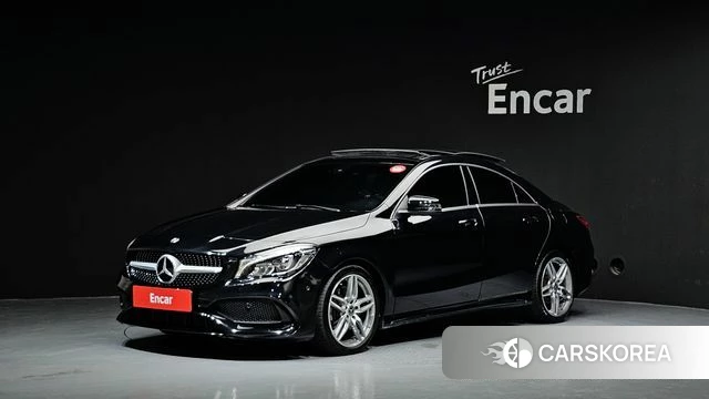 Mercedes-Benz CLA-Class C117 2018 Черный из Кореи