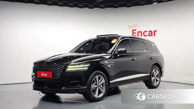 Genesis GV80 2021 Черный из Кореи