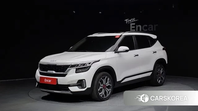 Kia Seltos 2021 Белый из Кореи