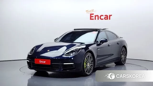 Porsche Panamera (971) 2018 Синий из Кореи
