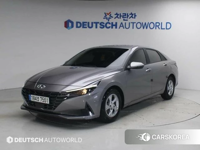 Hyundai Avante (CN7) 2020 Серый из Кореи