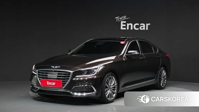 Genesis G80 2018 Коричневый из Кореи