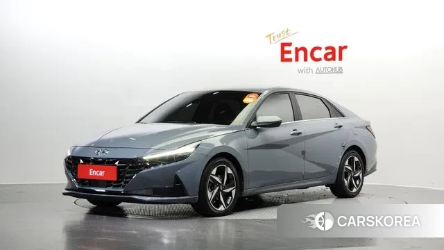 Hyundai Avante Hybrid (CN7) 2020 Серый из Кореи