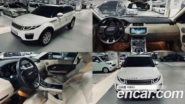 Land Rover Range Rover Evoque 2018 Белый из Кореи