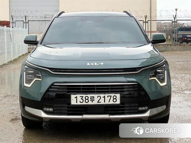 Kia Di Ol Nu Niro 2022 Небесно-голубой из Кореи