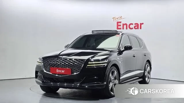 Genesis GV80 2022 Черный из Кореи