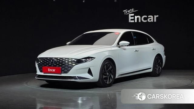 Hyundai The New Grandeur IG Hybrid 2020 Белый из Кореи