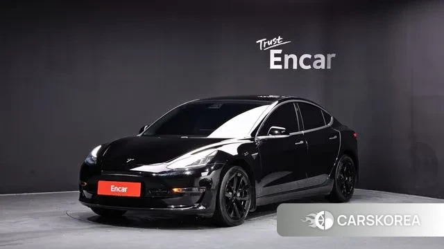 Tesla Model 3 2020 Черный из Кореи