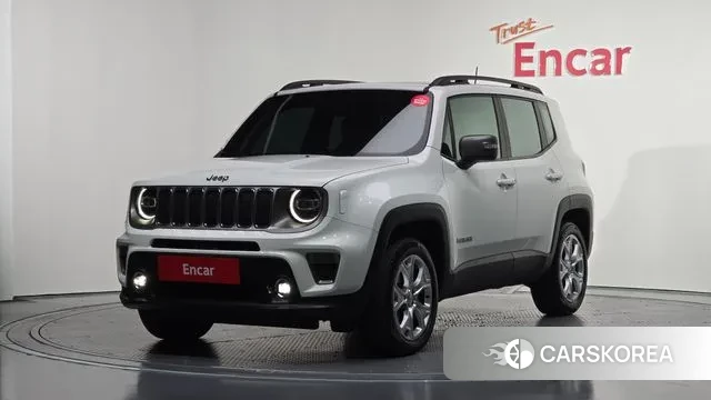 Jeep Renegade 2021 Белый из Кореи