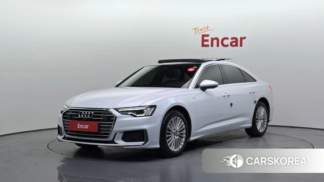 Audi A6 (C8) 2020 Белый из Кореи