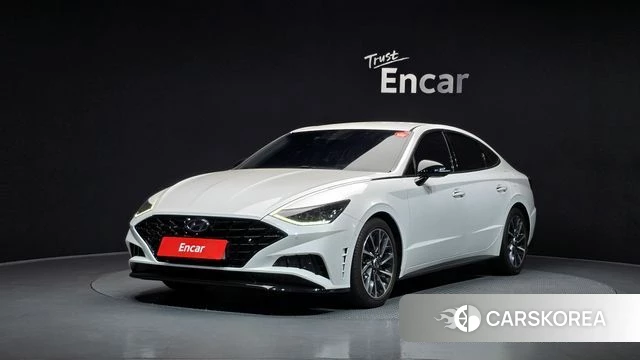 Hyundai Sonata (DN8) 2023 Белый из Кореи