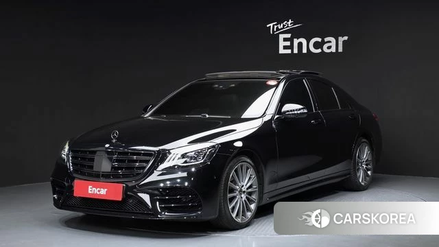 Mercedes-Benz S-Class W222 2018 Черный из Кореи