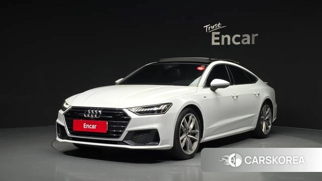 Audi A7 (4K) 2020 Белый из Кореи
