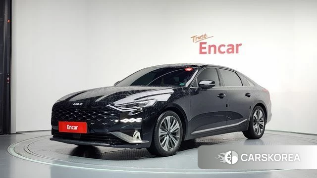 Kia K8 Hybrid 2022 Черный из Кореи
