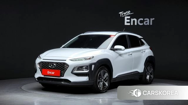 Hyundai Kona 2018 Белый из Кореи