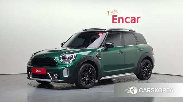 Mini Cooper Countryman 2023 Зеленый из Кореи