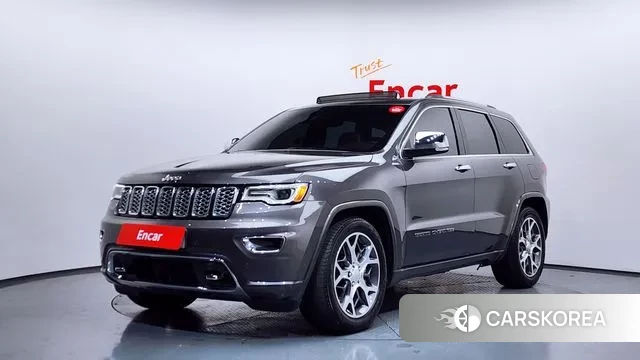 Jeep Grand Cherokee 2021 Серый из Кореи