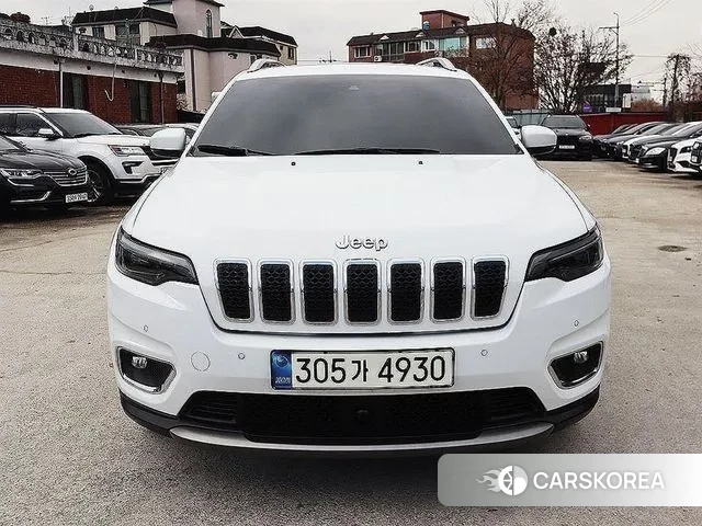 Jeep Cherokee (KL) 2021 Белый из Кореи