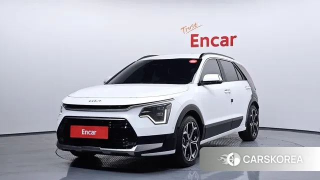 Kia Di Ol Nu Niro 2024 Белый из Кореи