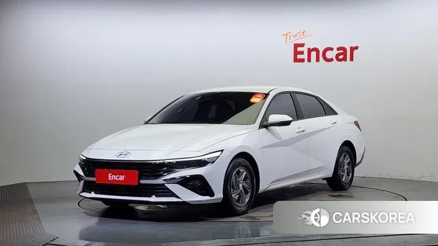 Hyundai The New Avante (CN7) 2023 Белый из Кореи