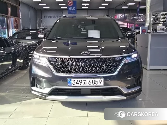 Kia Carnival 4th generation 2021 Серый из Кореи