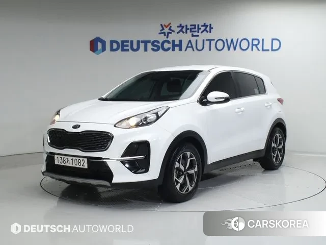 Kia Sportage The Bold 2021 Белый из Кореи
