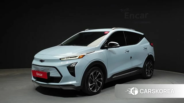 Chevrolet (GM Daewoo) Bolt EUV 2022 Небесно-голубой из Кореи