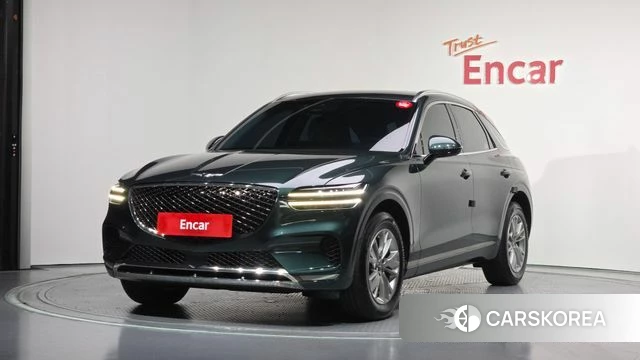 Genesis GV70 2021 Темно-зеленый из Кореи
