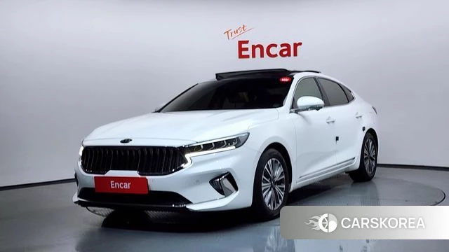 Kia K7 Premier Hybrid 2019 Белый из Кореи