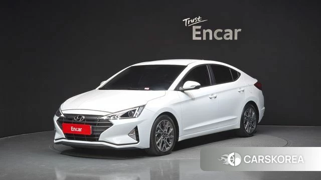 Hyundai The New Avante AD 2018 Белый из Кореи