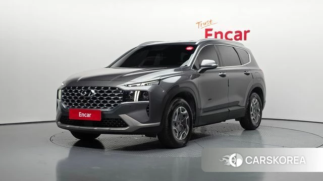 Hyundai The New Santa Fe 2021 Серый из Кореи