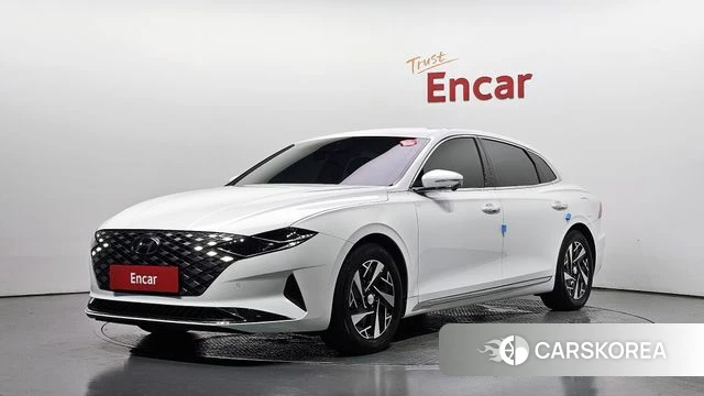 Hyundai The New Grandeur IG Hybrid 2022 Белый из Кореи