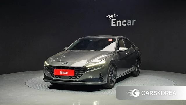 Hyundai Avante (CN7) 2022 Серый из Кореи