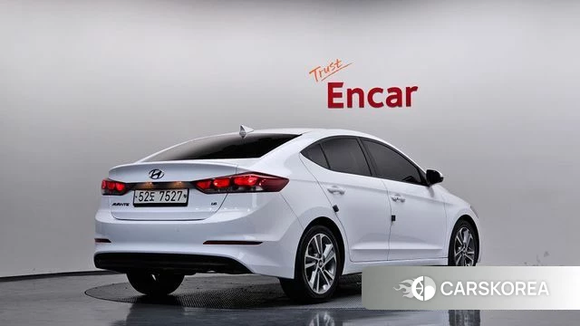 Hyundai Avante AD 2018 Белый из Кореи