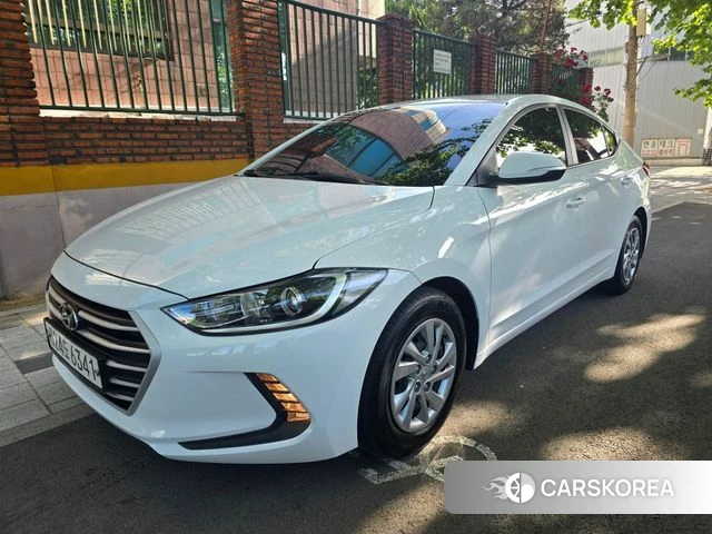 Hyundai Avante AD 2018 Белый из Кореи