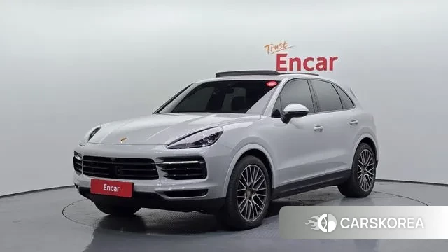 Porsche Cayenne (PO536) 2022 Серебристо-серый из Кореи