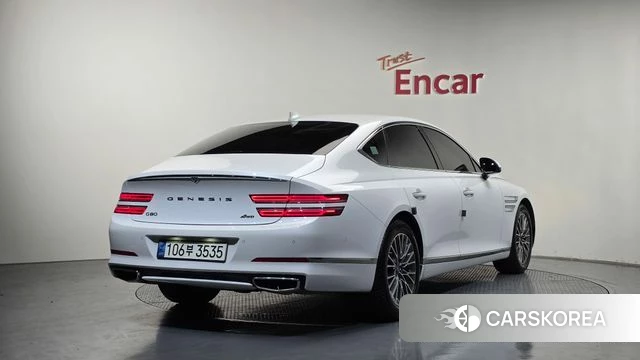 Genesis G80 (RG3) 2021 Белый из Кореи