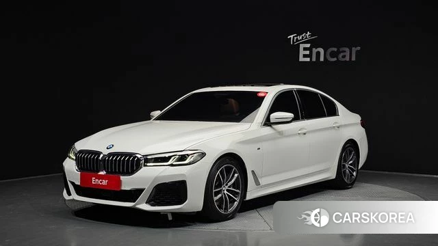 BMW 5 Series (G30) 2021 Белый из Кореи