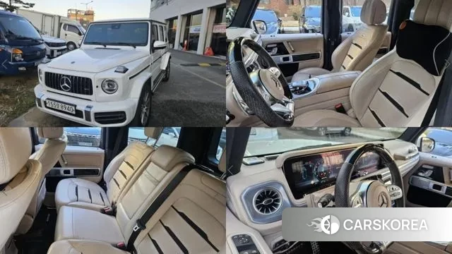 Mercedes-Benz G-Class W463b 2020 Белый из Кореи