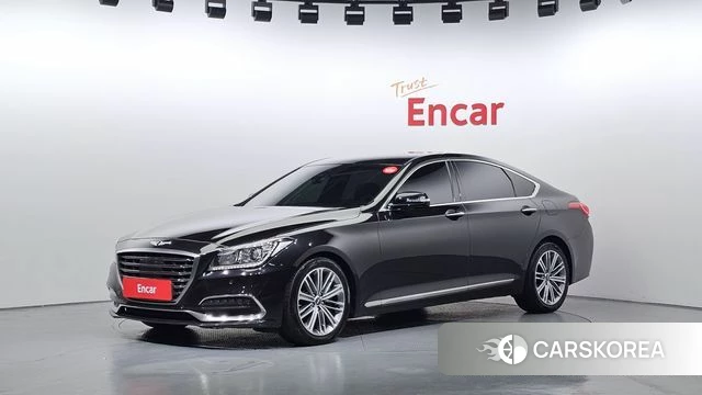 Genesis G80 2018 Черный из Кореи