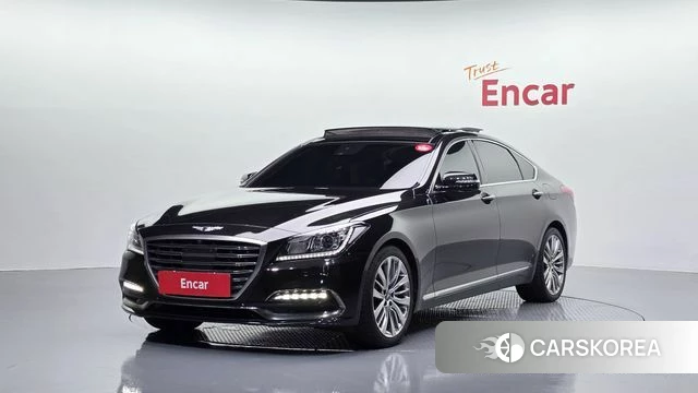 Genesis G80 2018 Черный из Кореи