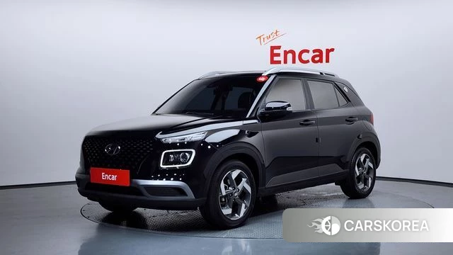 Hyundai Venue 2021 Черный из Кореи