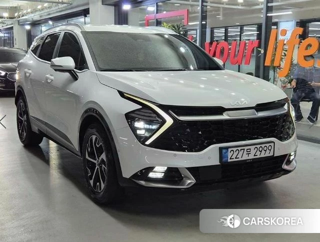 Kia Sportage 5th Generation Hybrid 2022 Белый из Кореи