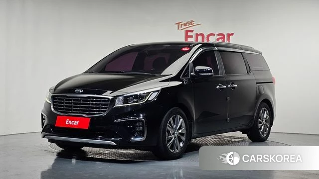 Kia The New Carnival 2018 Черный из Кореи