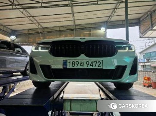 BMW 6 Series GT (G32) 2022 Белый из Кореи