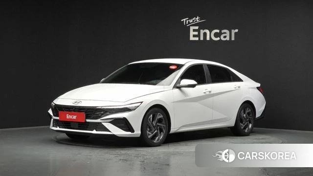Hyundai The New Avante (CN7) 2023 Белый из Кореи