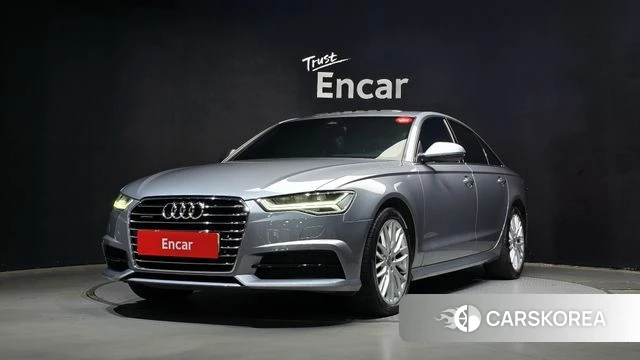 Audi New A6 2018 Серебристо-серый из Кореи
