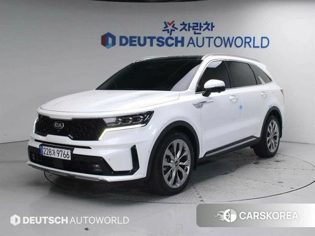 Kia Sorento 4th Generation 2020 Белый из Кореи