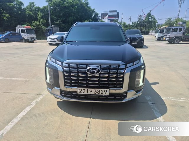 Hyundai The New Palisade 2024 Темно-зеленый из Кореи