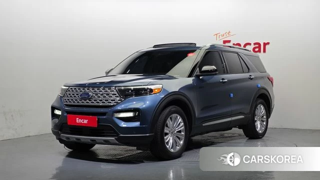 Ford Explorer 6th Generation 2020 Синий из Кореи